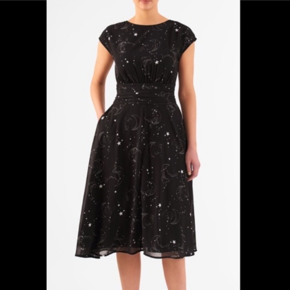 Eshakti moon and stars dress